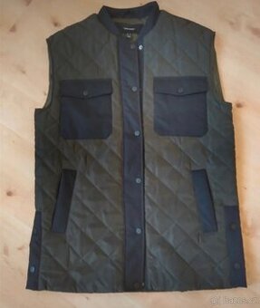 Vesta vero móda khaki m