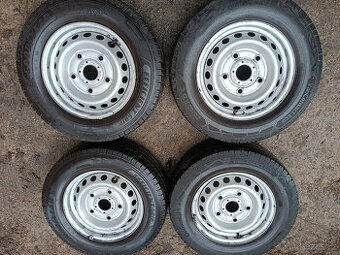 Transit Custom - disky 6,5x15 et60 + letní 215/65/15