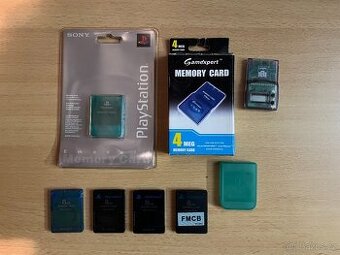 Paměťové karty PS1,ps2