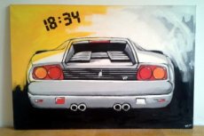 Obraz: Bílé Lamborghini v 18:34