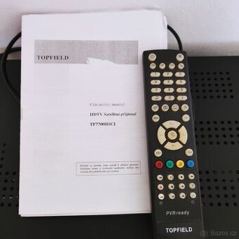 Satelitní přijímač Topfield TF7700HSCI.