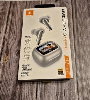 Nová sluchátka JBL LIVE BEAM 3 za super cenu
