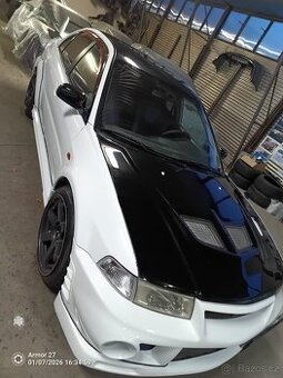 Mitsubishi Lancer EVO 6 JDM  LHD 1999 bílé pěkné bez koroze
