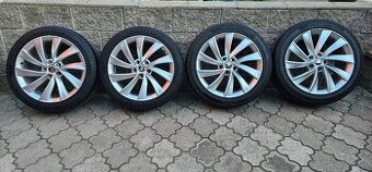 Originál alu Škoda Superb 3 5x112 235/45 R18 letní