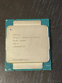 Šestijádrový procesor Intel Xeon E5-1650V3