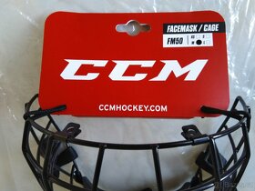 Hokejový košík, mřížka CCM FM50 vel. M - NOVÝ - 1