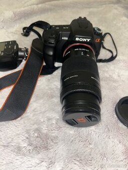 Sony alpha 200 + příslušenství