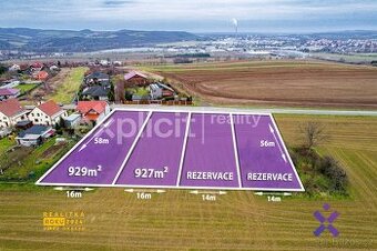 Prodej pozemku pro bydlení, 927 m2 - Pohořelice, ev.č. 02083 - 1
