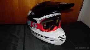motokrossová helma SCOTT 350PRO vel.S+ brýle SCOTT - 1
