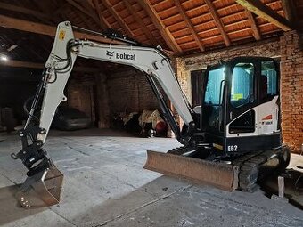 Pásové rypadlo Bobcat E62 ( Doosan), 7 tun, r.v. 2019, 2.000