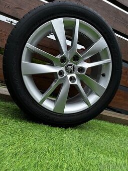 Alu kola 5x112 r17 s letním pneu (oc3)