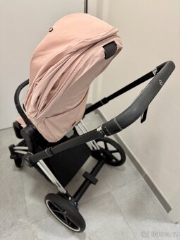 Kočárek elektrický - CYBEX e-priam, silver PLATINUM