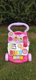 🌸Vtech Chodítko - Uč se a poznávej (česky) růžové