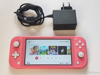 Nintendo Switch Lite TOP STAV CFW +10 her