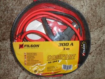 Startovací kabely FILSON 300A - 3m - 12/24V - nepoužité