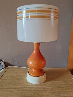 Retro porcelánová lampa