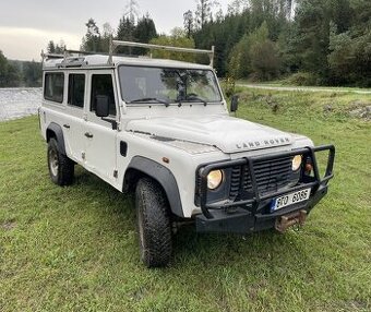 Land Rover Defender 110. 2.4 TD 90kW. 4x4. Rv 2008. Nová STK