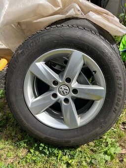 Originál disky Volkswagen a zimní pneu 17