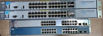 4x 24port PoE Switch, 2xHP3500yl-24G, Cisco 3750,3560