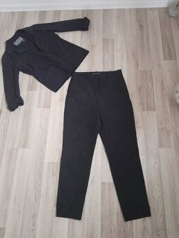 Luxusní kalhoty Marks Spencer UK 12/M vč. saka