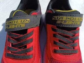 Dětské svítící tenisky SKECHERS S-LIGHTS