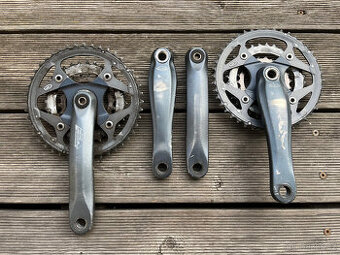 Duté kliky Shimano LX 175mm MTB retro