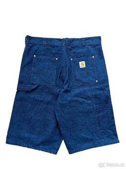 Carhartt Vintage baggy workwear dark blue džínové kraťasy