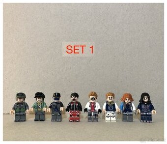 Rôzne sety vojakov 5 + doplnky - typ lego - nové - 1