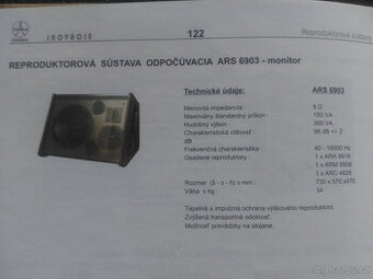 odposlechy TESLA ARS 6903