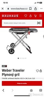 Prodám plynový gril  - SPĚCHÁ