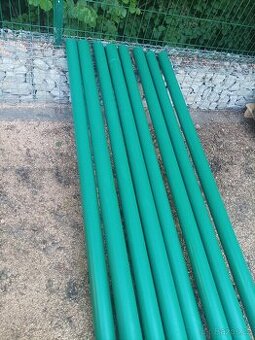 Ocelové plotové sloupky 8 ks