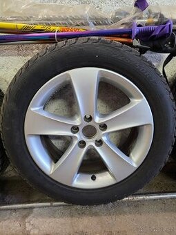 Alu kola 5 x 112 + zimní pneu - 1