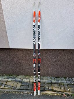 Prodám dva páry běžeckých lyží+boty+hůlky