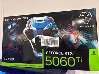 GeForce RTX 5060 Ti 16GB Gainward –  záruka, možnost výměny