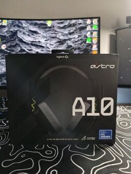 Herní Logitech sluchátka A10