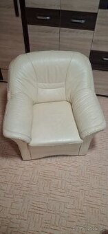 Kožené křeslo