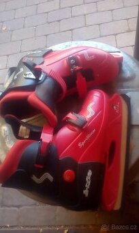 dětské stavitelné brusle,sleva