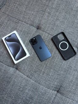 iPhone 15 Pro Max 256GB Blue Titanium - 1