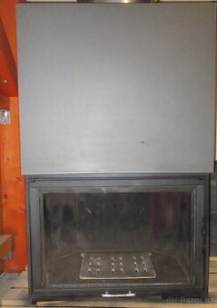 Litinová krbová vložka BEF 73 V + podstavec