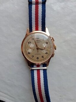 Staré vojenské hodinky Aureole-Chronographe