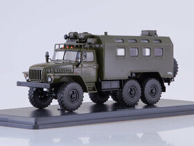 PRODÁM - vojenský nákladní speciál URAL 4320 KUNG 1:43 SSM - 1
