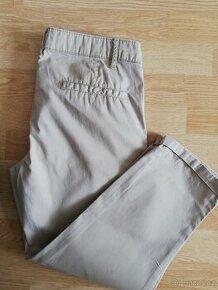 Plátěné kotníkové kalhoty dámské