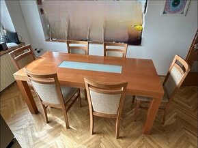 Jídelní stůl+židle - 1