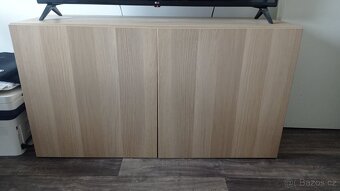 Rám, vz. bíle moř. dub, 120x40x64 cm
