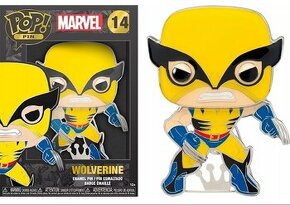 Wolverine Funko Pop Pin, Marvel X-Men