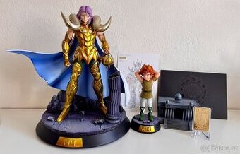 Sběratelský set figurek Saint Seiya – Aries Mu & Kiki
