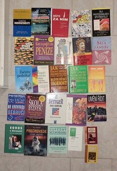 Motivační knihy, literatura o vydělávání peněz, MLM, osobní - 1
