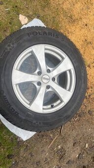 Alu disky 215/70 R16H (4x) + zimní gumy