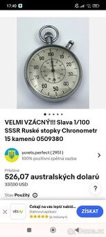 Prodám mechanické stopky