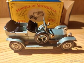Matchbox yesteryear Y15 ROLLS ROYCE ZLATÁ SVĚTLA